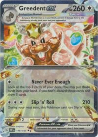 Greedent ex - 179/197 - Ultra Rare - Inglés
