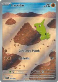 Larvitar - 203/197 - Illustration Rare - Inglés