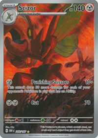 Scizor - 205/197 - Illustration Rare - Inglés