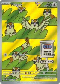 Pidgey - 207/197 - Illustration Rare - Inglés