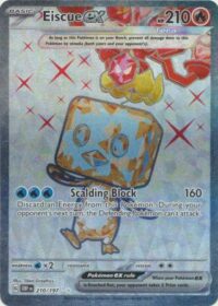 Eiscue ex - 210/197 - Full Art Secret Rare - Inglés