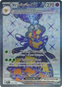 Vespiquen ex - 212/197 - Full Art Secret Rare - Inglés