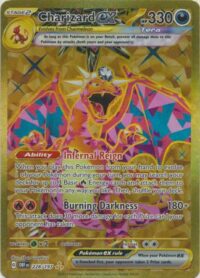 Charizard ex - 228/197 - Gold Secret Rare - Español