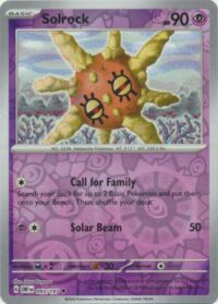 Solrock - 093/197 - Uncommon Reverse Holo - Inglés