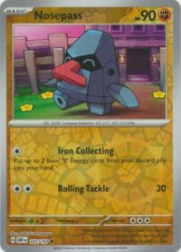 Nosepass - 107/197 - Common Reverse Holo - Inglés