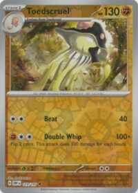 Toedscruel - 119/197 - Uncommon Reverse Holo - Inglés