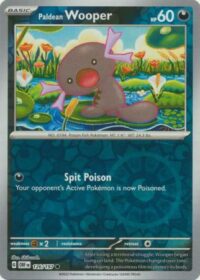 Paldean Wooper - 126/197 - Common Reverse Holo - Inglés