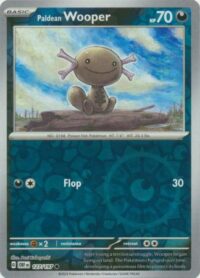 Paldean Wooper - 127/197 - Common Reverse Holo - Inglés