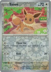 Eevee - 166/197 - Common Reverse Holo - Inglés