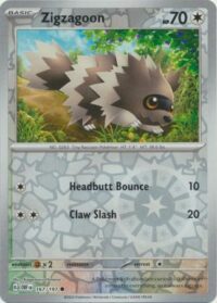 Zigzagoon - 167/197 - Common Reverse Holo - Inglés