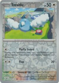 Swablu - 169/197 - Common Reverse Holo - Inglés