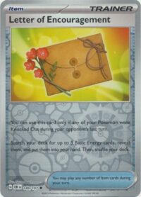 Letter of Encouragement - 189/197 - Uncommon Reverse Holo - Inglés