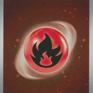 Fire Energy Galaxy Holo - Inglés