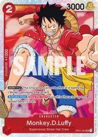 Monkey.D.Luffy - OP01-024 - SR