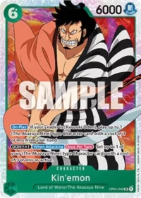 Kin'emon - OP01-040 - SR