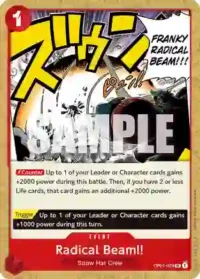 Radical Beam!! - OP01-029 - UC