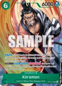 Kin'emon (Parallel) - OP01-040 - SR