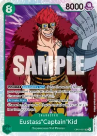 Eustass"Captain"Kid - OP01-051 - SR