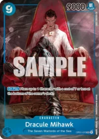 Dracule Mihawk (Alternate Art) - OP01-070 - SR