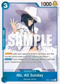 Ms. All Sunday - OP01-079 - R