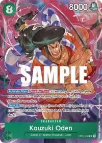 Kouzuki Oden (Parallel) - OP02- 030 - SR