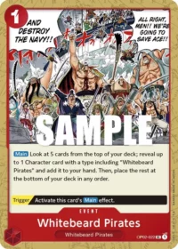 Whitebeard Pirates - OP02- 022 - UC