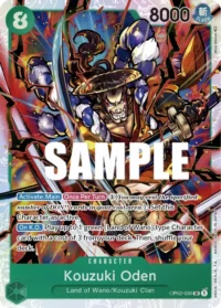Kouzuki Oden - OP02- 030 - SR