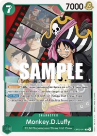 Monkey.D.Luffy - OP02- 041 - R