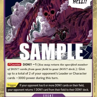 Judgment of Hell - OP02- 089 - R