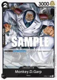 Monkey.D.Garp - OP02- 115 - R