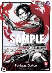 Portgass.D.Ace  (Parallel) - OP03-001 - L