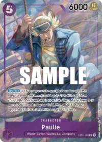Paulie (Alternate Art) - OP03-066 - SR