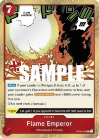 Flame Emperor - OP03-016 - R