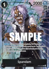 Spandam (Alternate Art) - OP03-086 - R