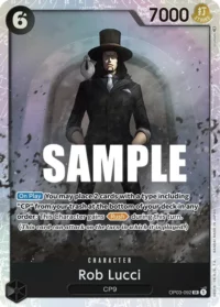 Rob Lucci - OP03-092 - SR