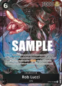 Rob Lucci (Alternate Art) - OP03-092 - SR