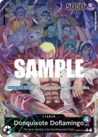 Donquixote Doflamingo (019) (Alternate Art) -OP04-019 - Leader