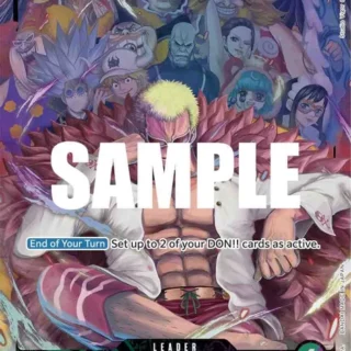 Donquixote Doflamingo (019) (Alternate Art) -OP04-019 - Leader