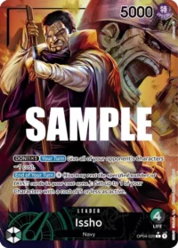 Issho (Alternate Art) - OP04-020 - Leader