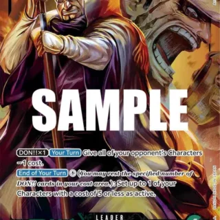 Issho (Alternate Art) - OP04-020 - Leader