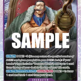 Crocodile - OP04-060 - Super Rare