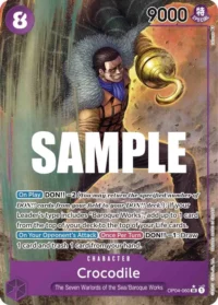 Crocodile (Alternate Art) - OP04-060 - Super Rare