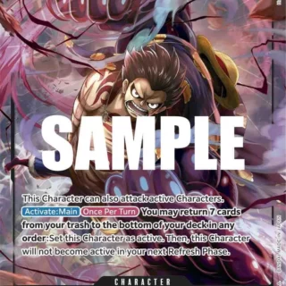 Monkey.D.Luffy (Alternate Art) - OP04-090 - Super Rare