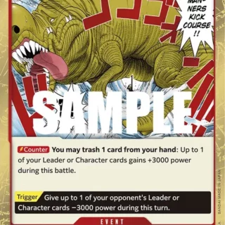 Bad Manners Kick Course - OP04-016 - Rare