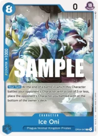 Ice Oni  - OP04-047 - Common