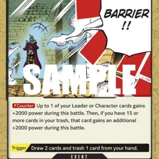 Barrier!! - OP04-095 - Common