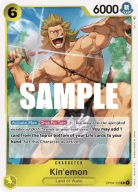 Kin'emon - OP04-102 - Rare