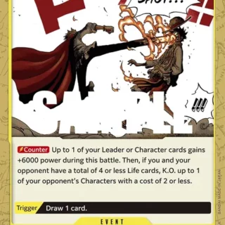 Diable Jambe Joue Shot - OP04-116 - Uncommon