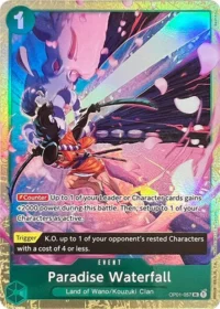Paradise Waterfall (Best Selection) - OP01-057 - UC