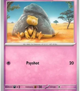 Abra - 063/165 - Common Reverse Holo - Inglés